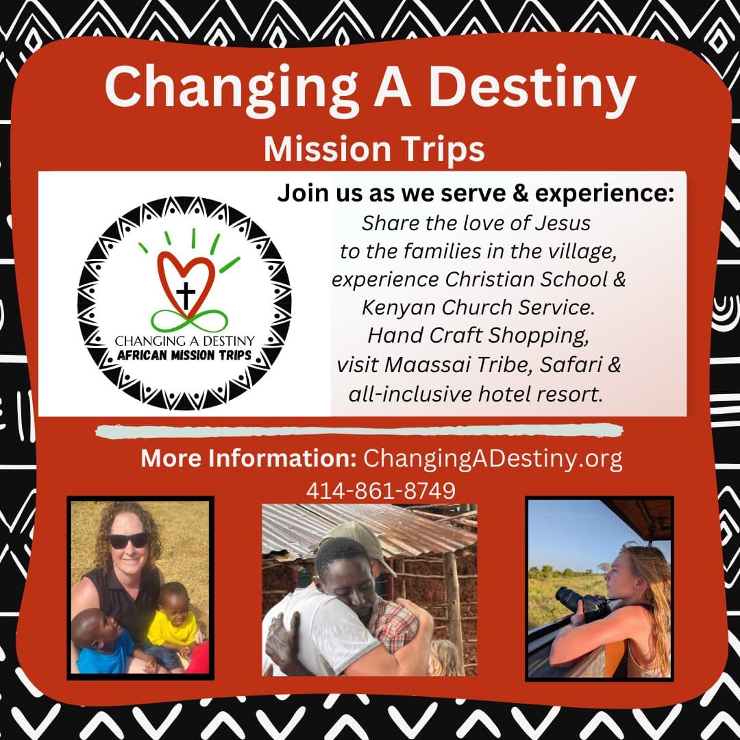 Safari experience during mission trip